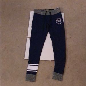 Navy blue yoga joggers,size XS,tags still on them